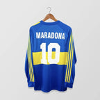 Maillot rétro manches longues Boca Juniors domicile 1981-1982