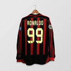 Maillot domicile rétro manches longues AC Milan 2006-2007