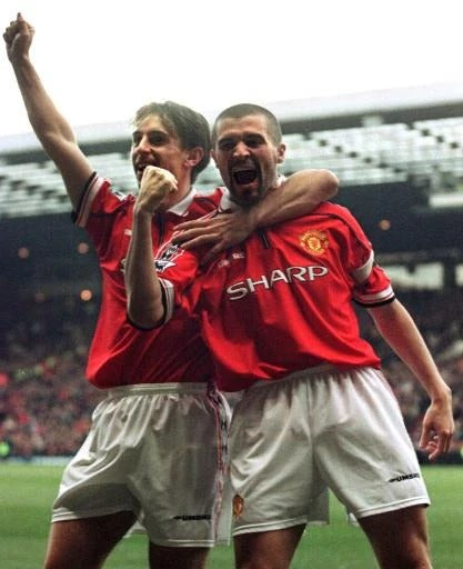 Maillot domicile rétro Manchester United 1998-1999