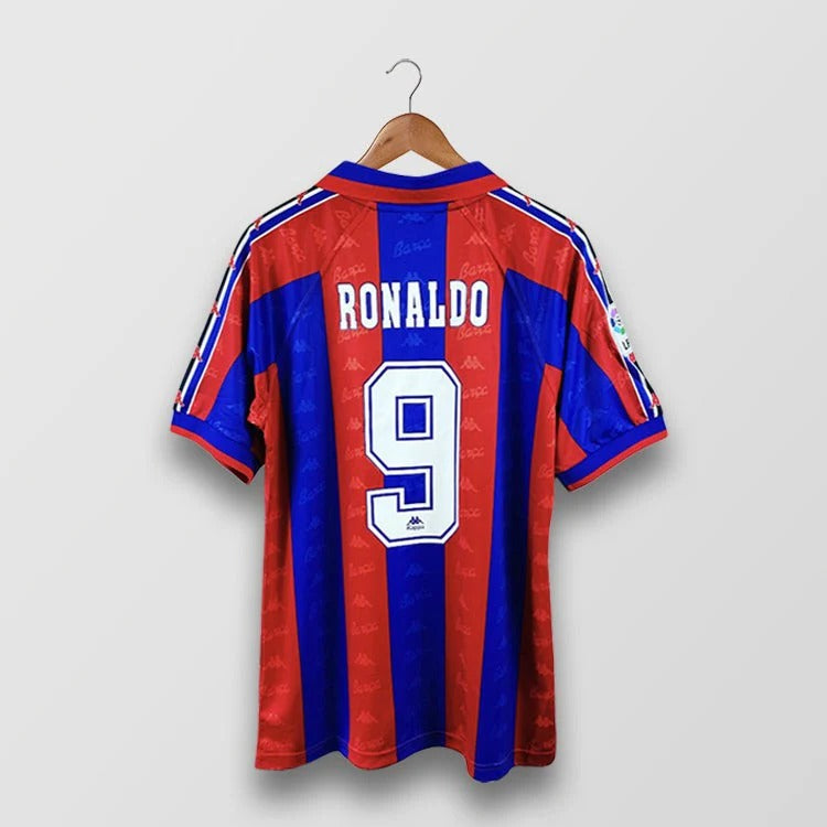 Maillot domicile rétro du FC Barcelone 1996-1997