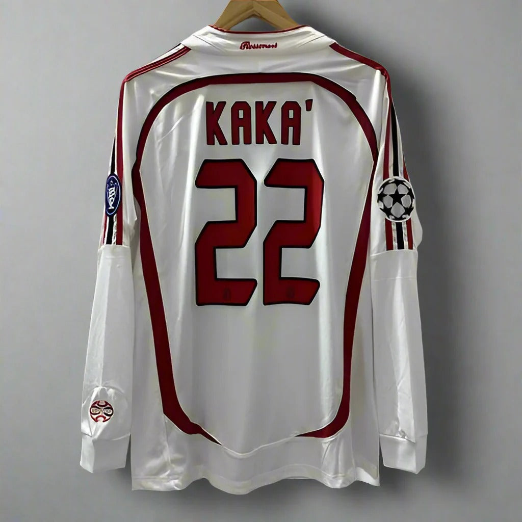 Maillot Rétro AC Milan extérieur manches longues 2006-2007 Image principale du produit