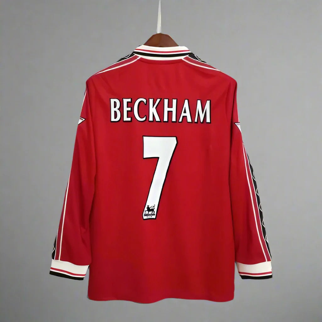 Retro Manchester United 1998-1999 home Long Sleeve Main image