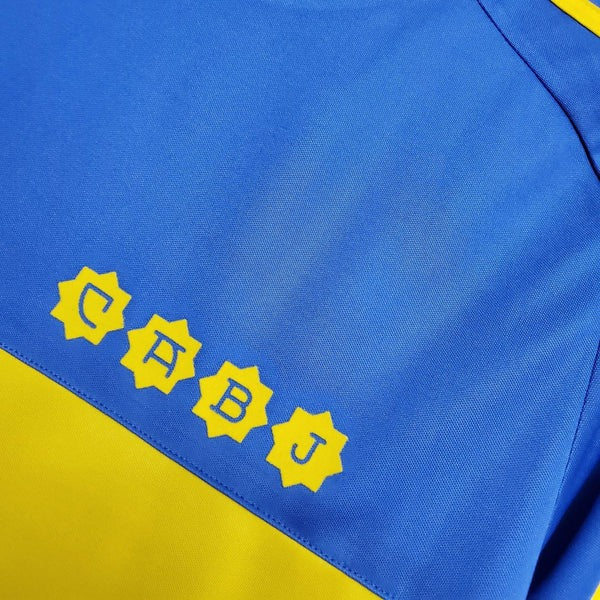 Maillot rétro manches longues Boca Juniors domicile 1981-1982