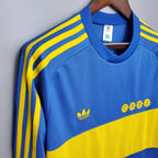 Maillot rétro manches longues Boca Juniors domicile 1981-1982