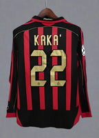Maillot domicile rétro manches longues AC Milan 2006-2007