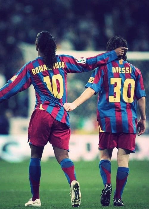 Maillot rétro domicile du FC Barcelone 2005-2006