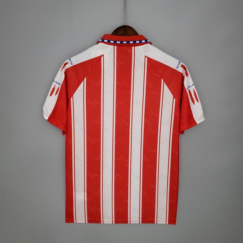 Maillot domicile rétro Atlético Madrid 1994-1995 Image secondaire du produit
