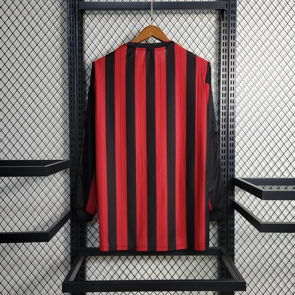 Maillot Rétro AC Milan domicile 2013-2014 Manches Longues