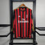 Maillot Rétro AC Milan domicile 2013-2014 Manches Longues