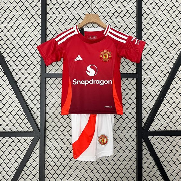 Tenue domicile Manchester United 2024-2025 pour enfant Image principale du produit