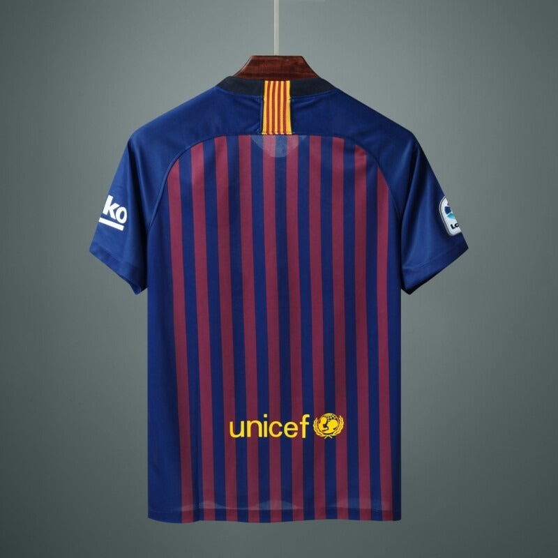 Maillot domicile rétro du FC Barcelone 2018-2019