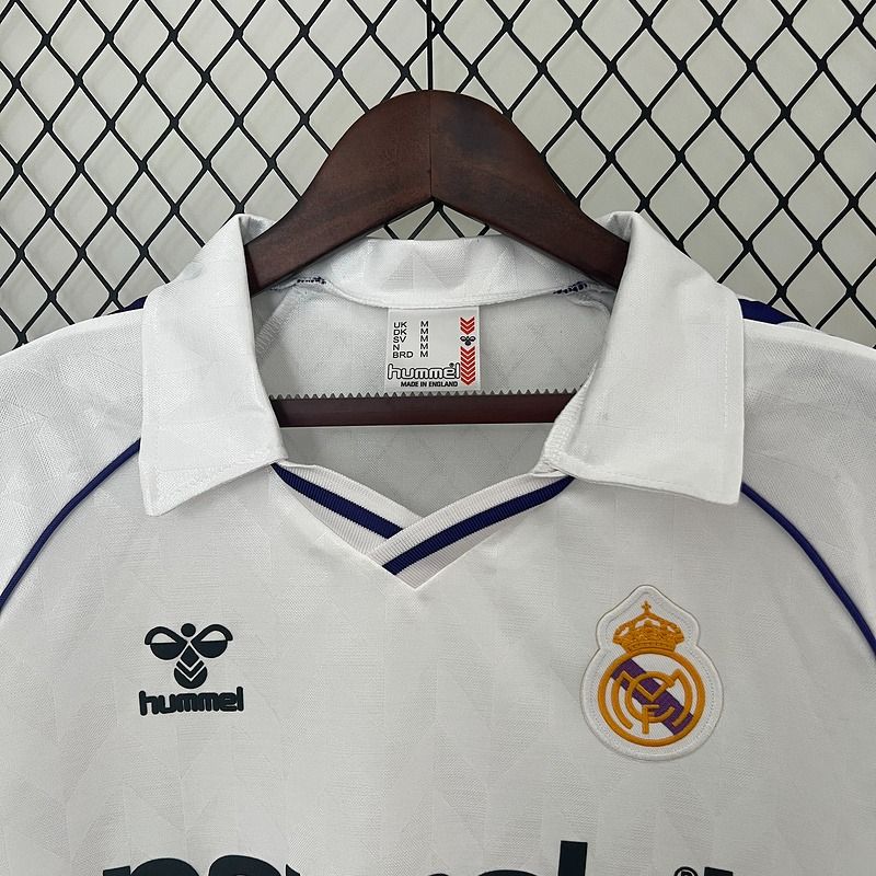 Maillot domicile rétro Real Madrid 1986-1988