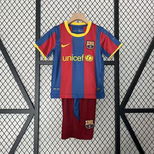 Maillot rétro enfant FC Barcelone domicile 2010-2011