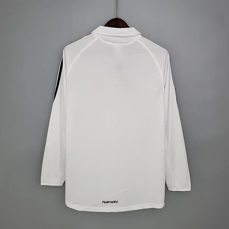 Retro Real Madrid 2005-2006 home Long Sleeve Secondary image