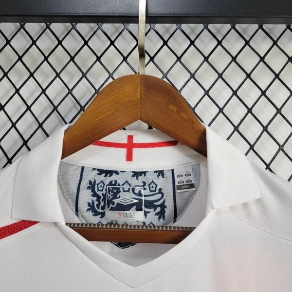 Maillot domicile rétro manches longues Angleterre 2006