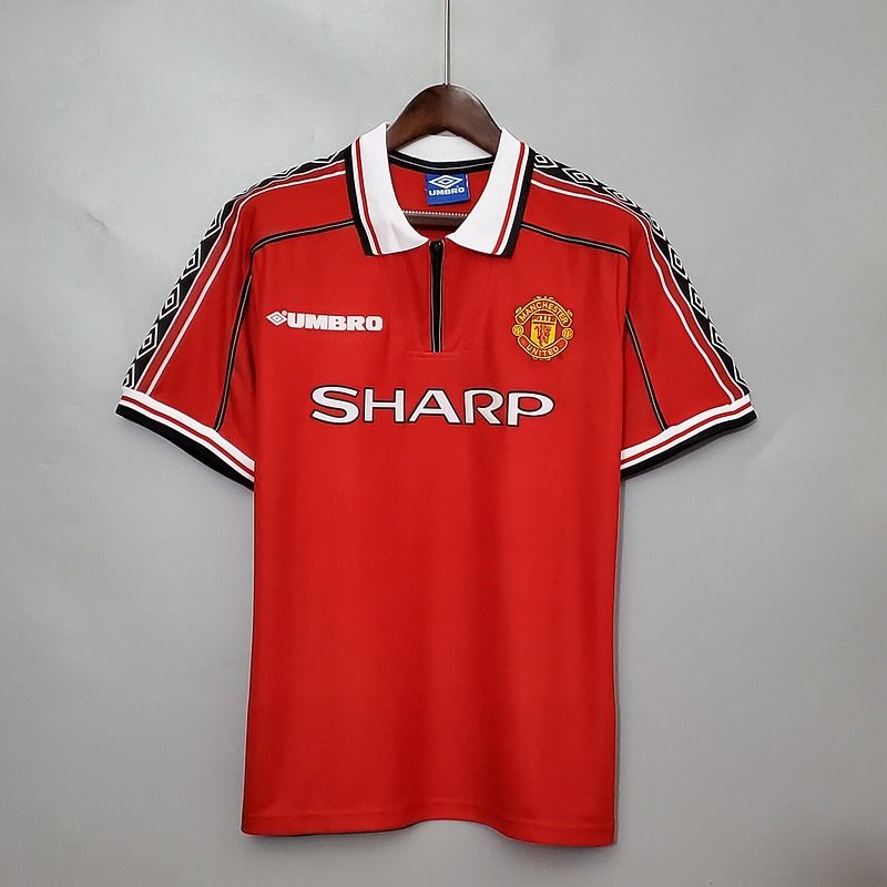Maillot domicile rétro Manchester United 1998-1999