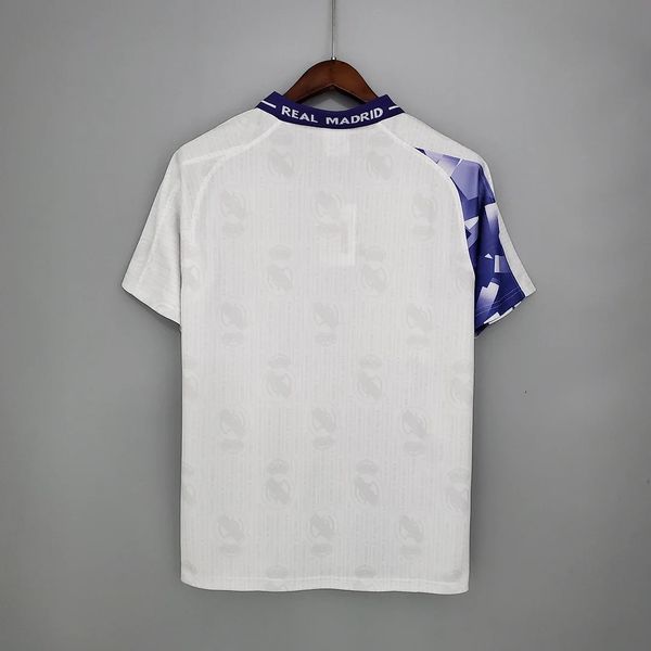 Maillot Real Madrid rétro 1996-1997 deuxième extérieur