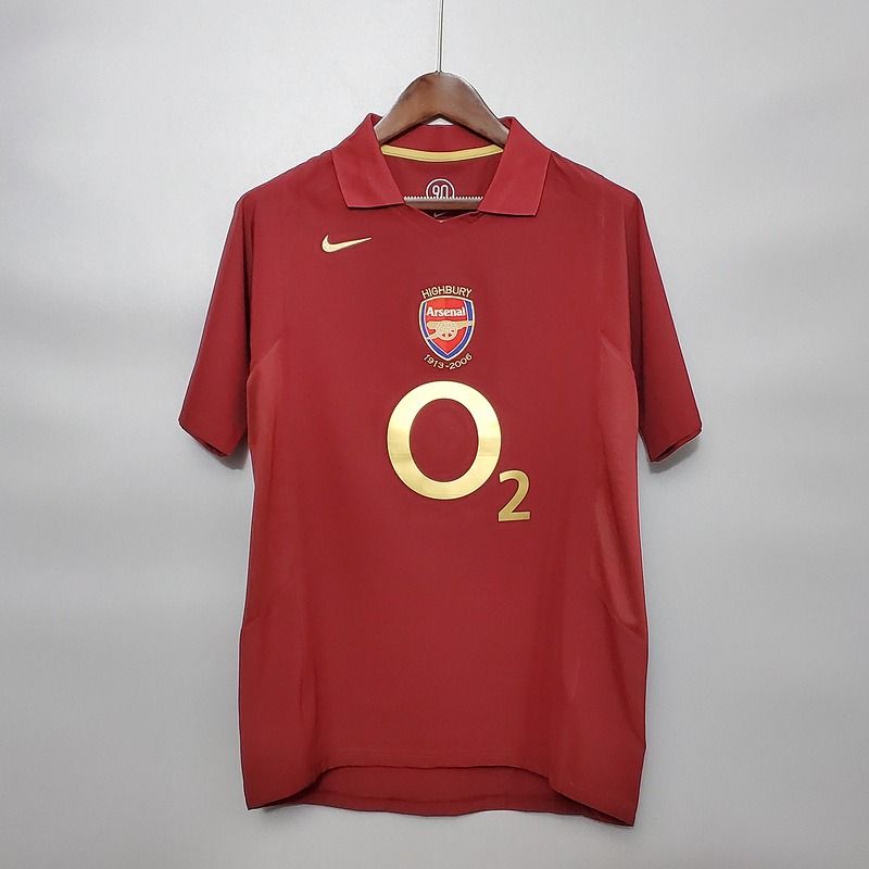Maillot domicile rétro Arsenal FC 2005-2006