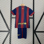 Maillot domicile rétro FC Barcelone 2014-2015 pour enfant