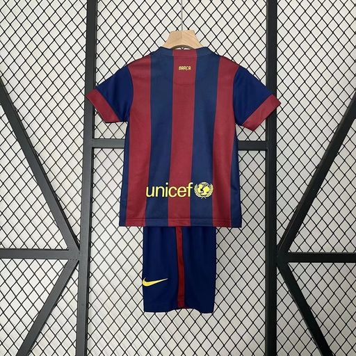 Maillot domicile rétro FC Barcelone 2014-2015 pour enfant