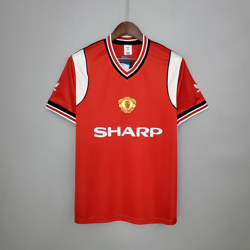 Maillot domicile rétro de Manchester United 1985-1986 Image principale du produit