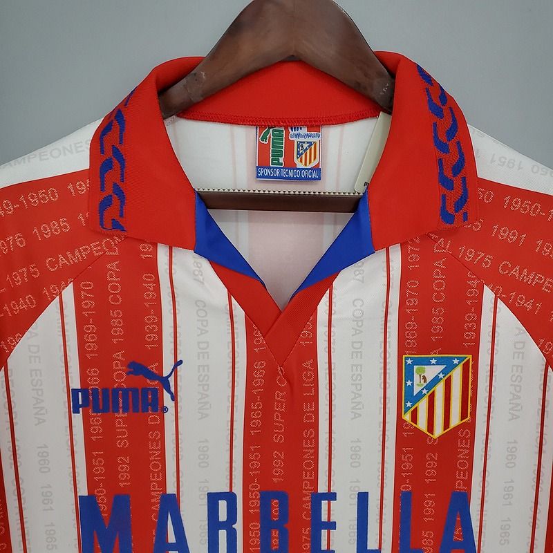 Maillot domicile rétro Atlético Madrid 1995-1996