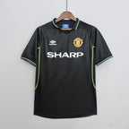 Deuxième maillot extérieur rétro de Manchester United 1998-1999