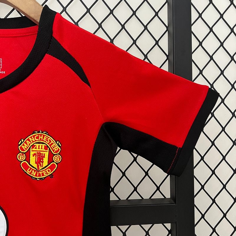 Maillot Rétro Enfant Manchester United domicile 2002-2004