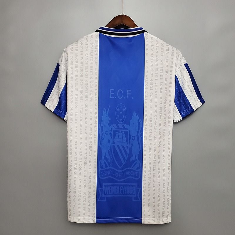 Retro Manchester United 1994-1996 second away Secondary image