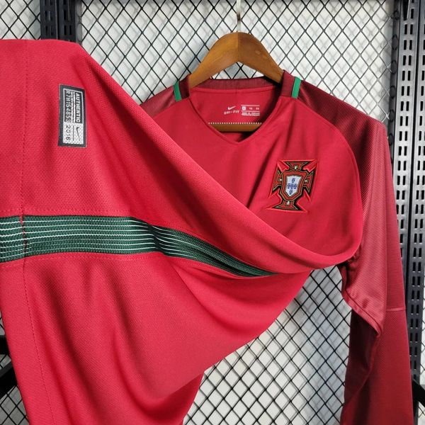 Maillot Portugal domicile manches longues Rétro 2016
