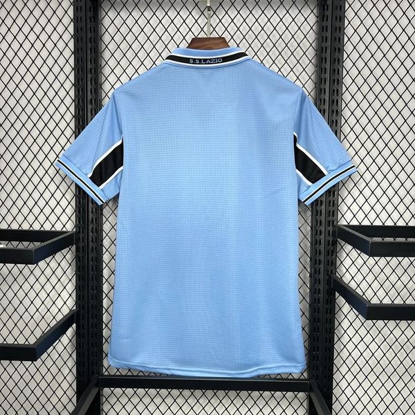 Maillot domicile rétro SS Lazio 1998-1999 bleu Image secondaire du produit