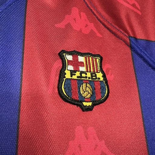 Maillot domicile rétro du FC Barcelone 1996-1997