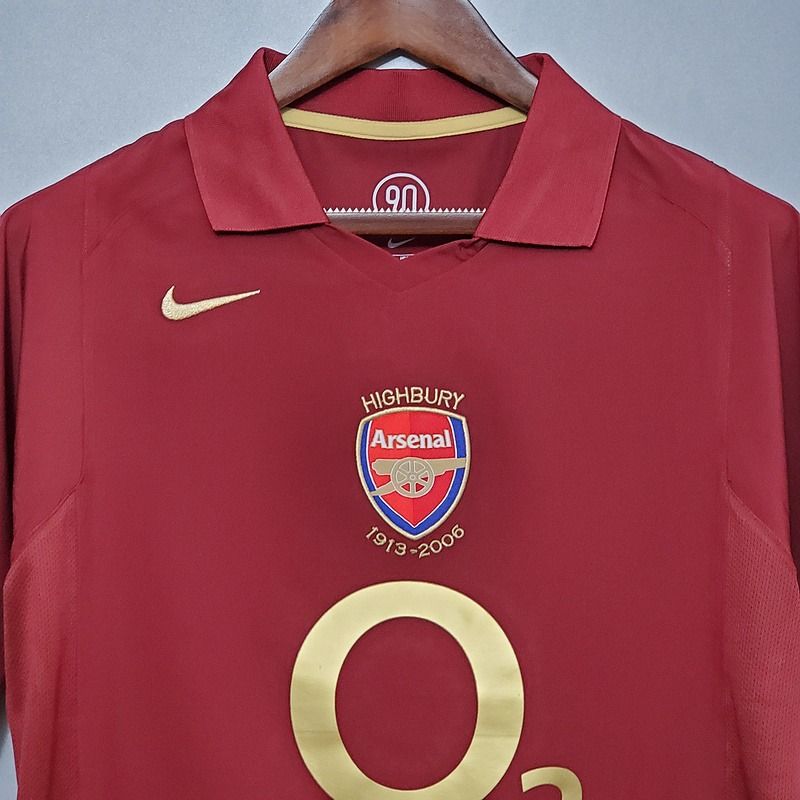 Maillot domicile rétro Arsenal FC 2005-2006