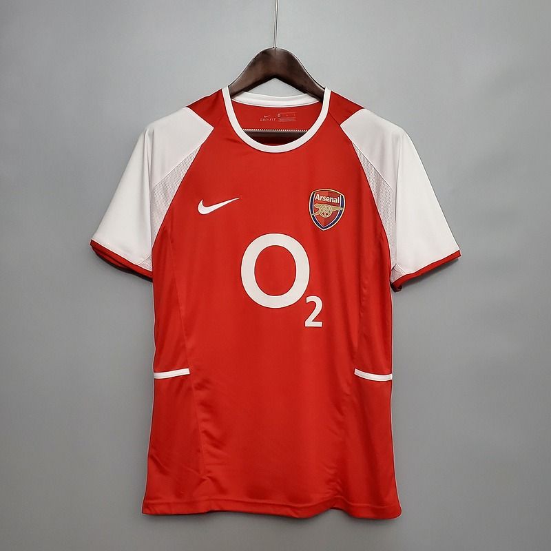 Maillot domicile rétro Arsenal FC 2002-2004