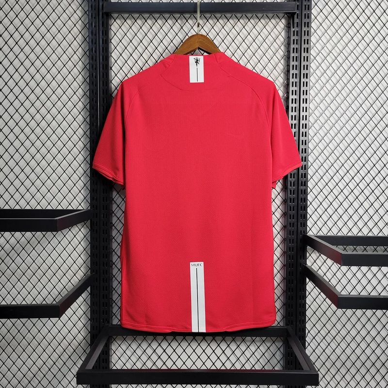 Maillot domicile rétro de Manchester United 2007-2008 Image secondaire du produit