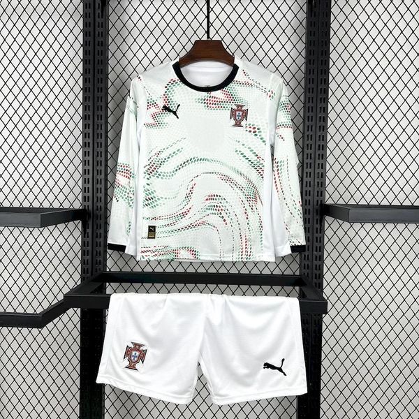 Kids Portugal 2025-2026 away Long sleeve Main image
