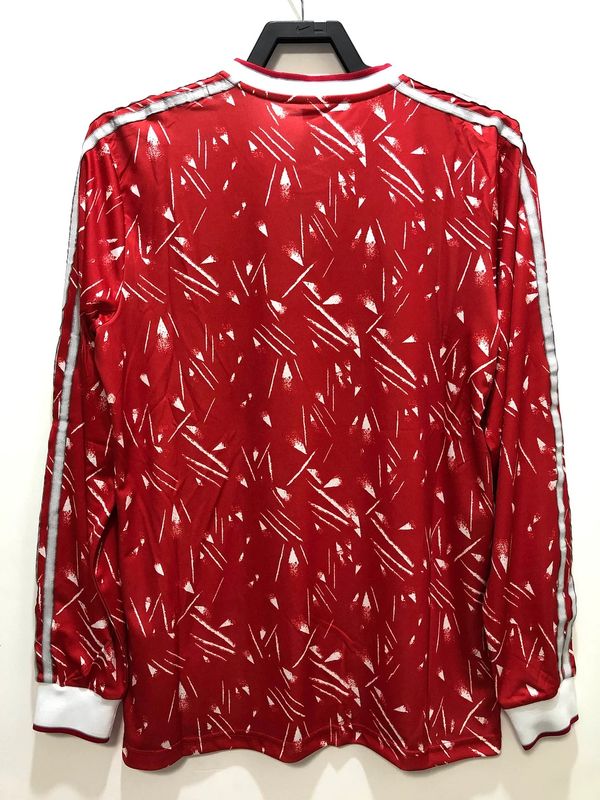 Retro Liverpool FC 1989-1991 home Long Sleeve Secondary image