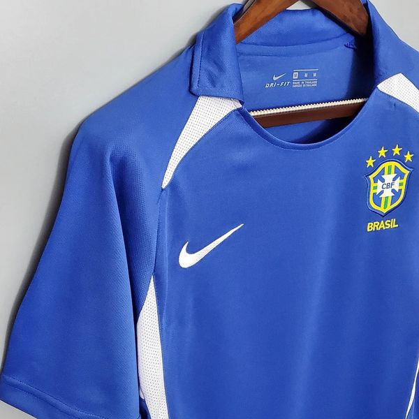 Maillot rétro Brésil extérieur 2002