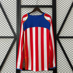 Maillot domicile rétro de l'Atletico Madrid 2004-2005 à manches longues