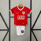 Maillot Rétro Enfants Manchester United Domicile 2006-2007