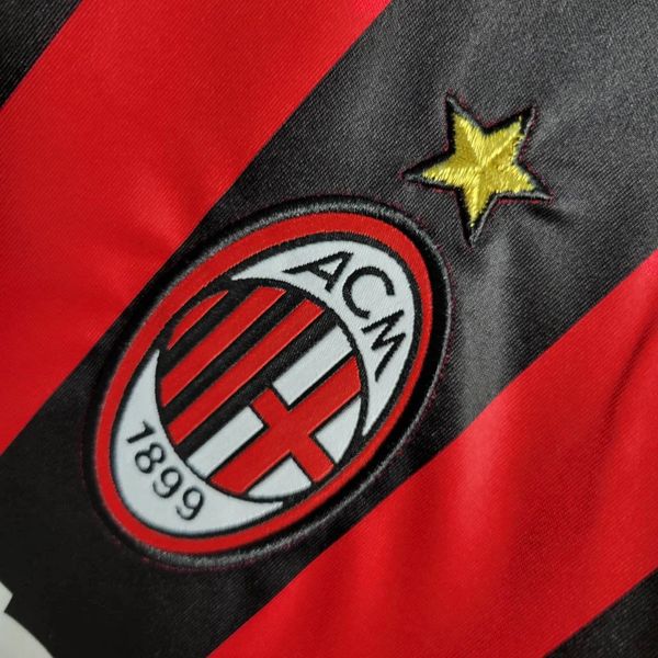 Maillot domicile rétro manches longues AC Milan 2006-2007