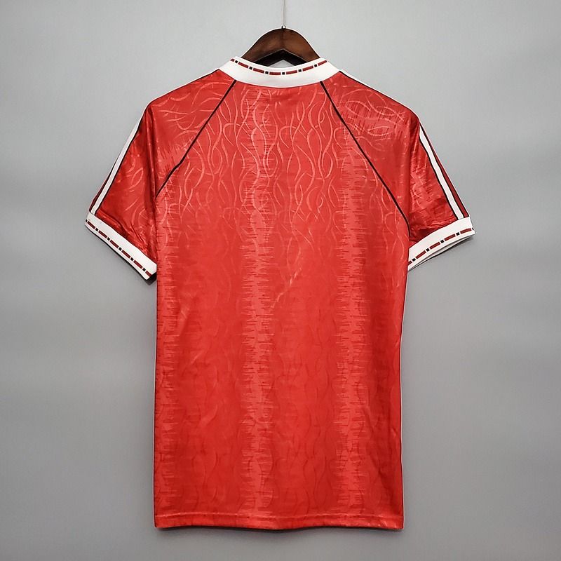 Maillot domicile rétro de Manchester United 1990-1992 Image secondaire du produit