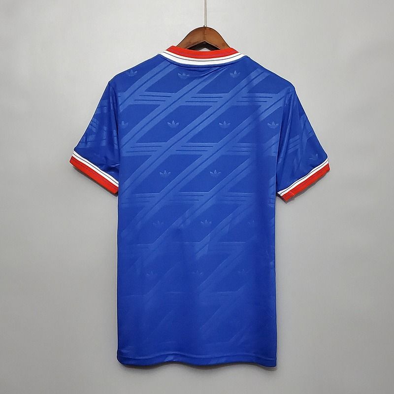 Retro Manchester United 1986-1988 deuxième maillot extérieur Image secondaire du produit