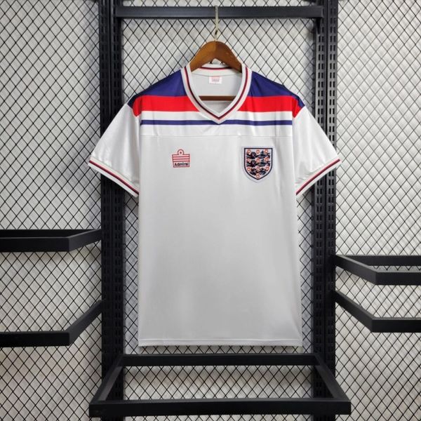 Maillot domicile rétro Angleterre 1982 Image principale du produit