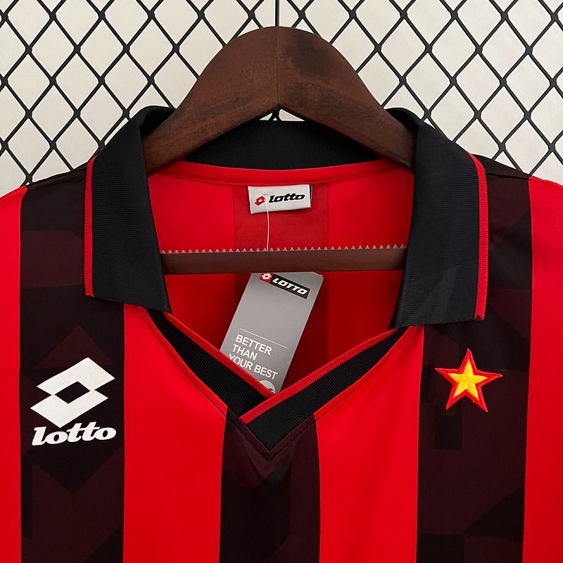 Maillot domicile rétro AC Milan 1988-1989