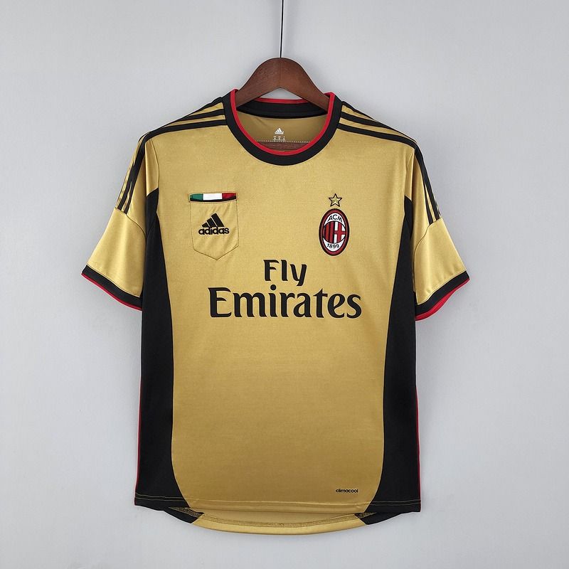 Rétro AC Milan 2013-2014 deuxième maillot extérieur Image principale du produit
