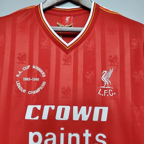 Retro Liverpool FC 1985-1986 home