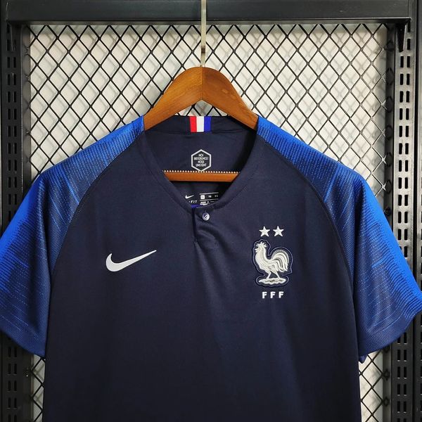 Maillot domicile rétro France 2018