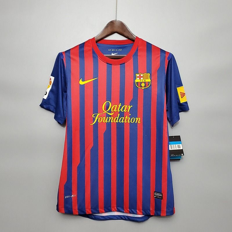 Maillot rétro domicile du FC Barcelone 2011-2012 Image principale du produit
