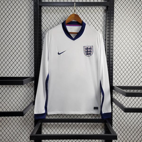 Angleterre 2024 Domicile Manches Longues Supporter